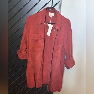 Sezane MARENA suede jacket. Size 36(US4). Excellent condition. NEW with tags!!